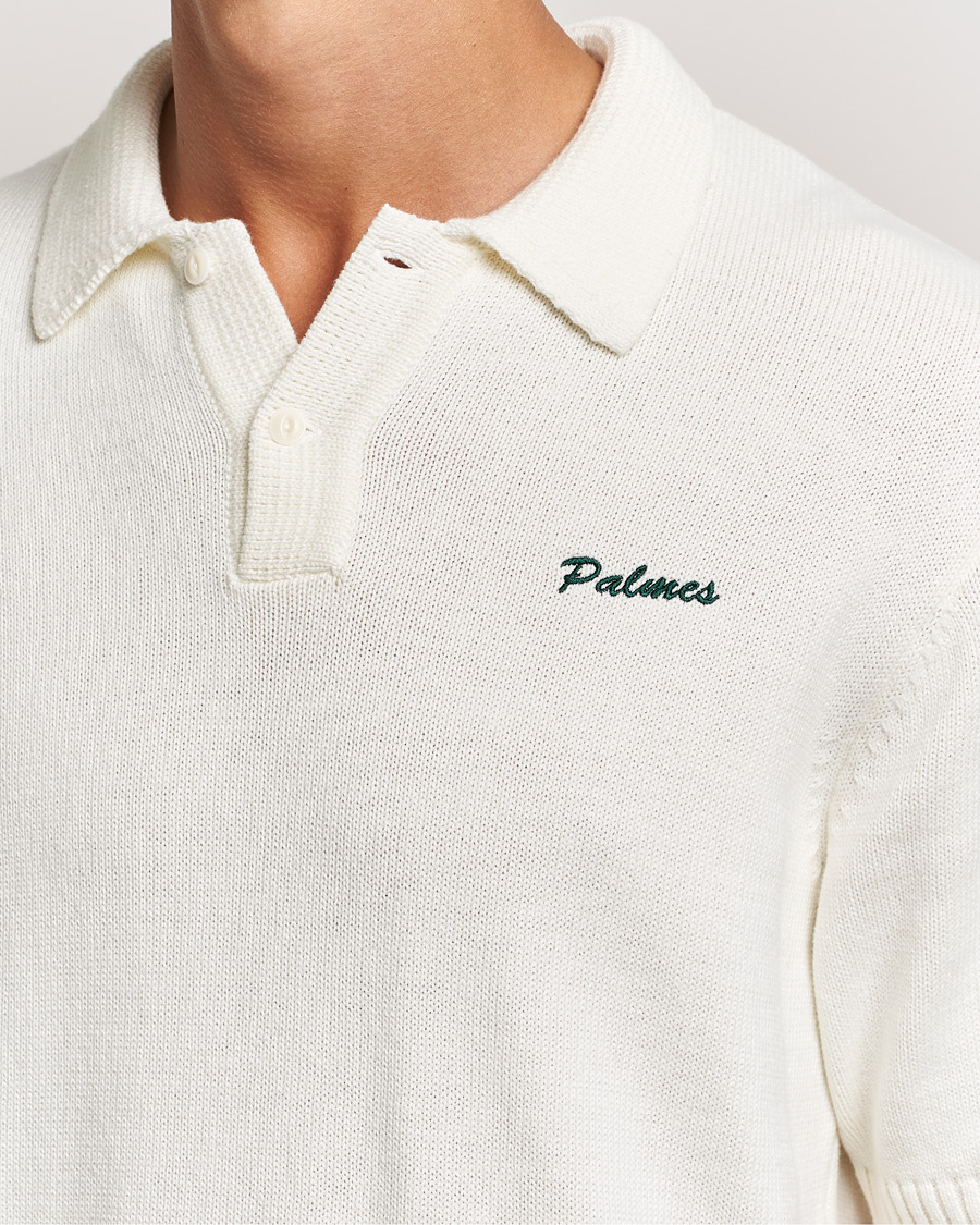 Herren | Poloshirts | Palmes | Marco Knit Polo Off White