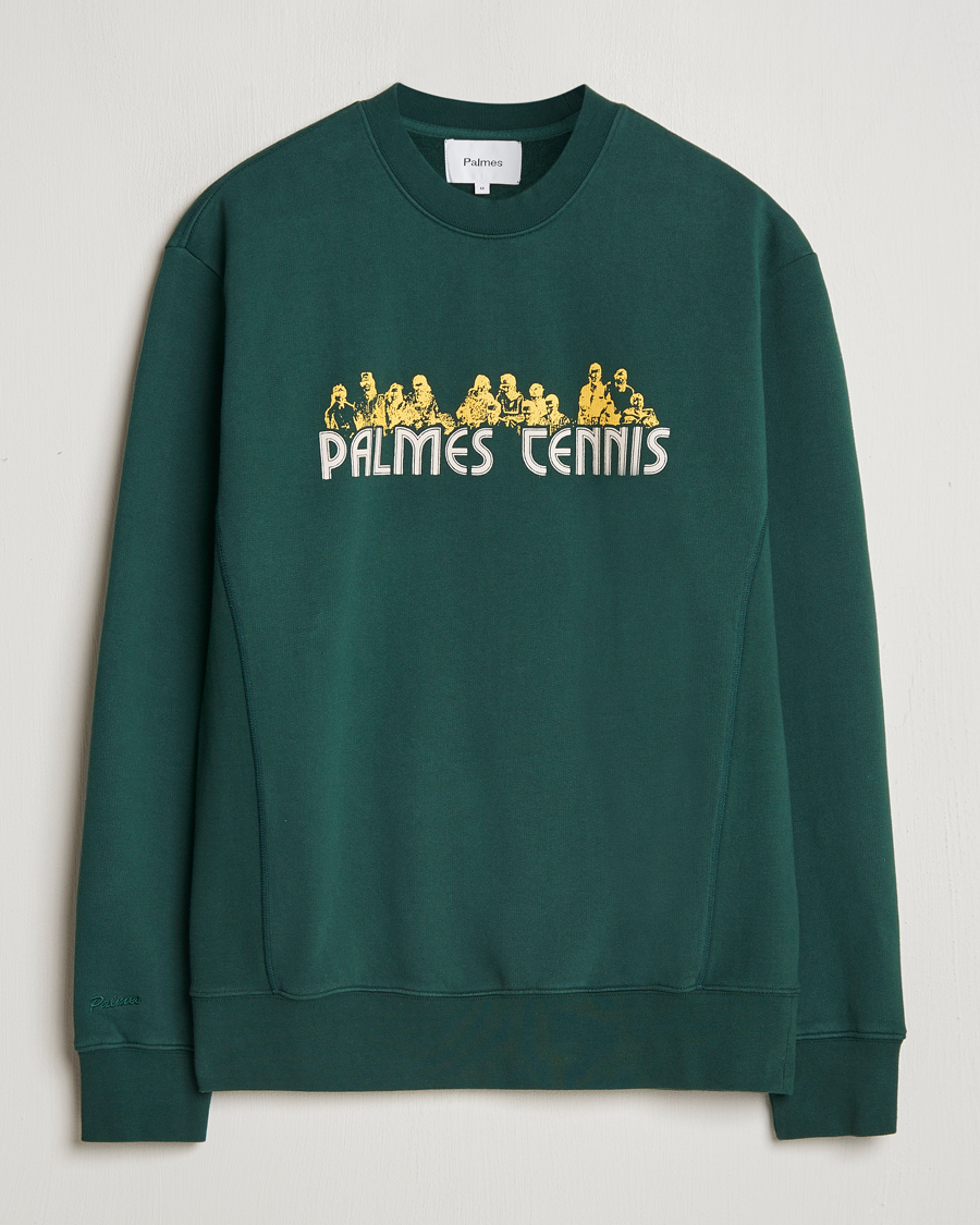 Herren | Pullover | Palmes | Entou Crewneck Sweatshirt Dark Green