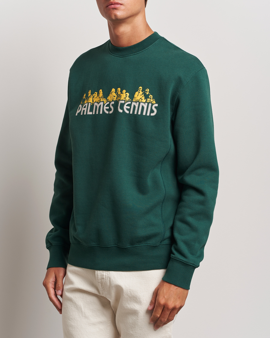 Herren | Pullover | Palmes | Entou Crewneck Sweatshirt Dark Green