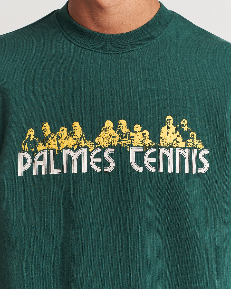 Herren | Pullover | Palmes | Entou Crewneck Sweatshirt Dark Green