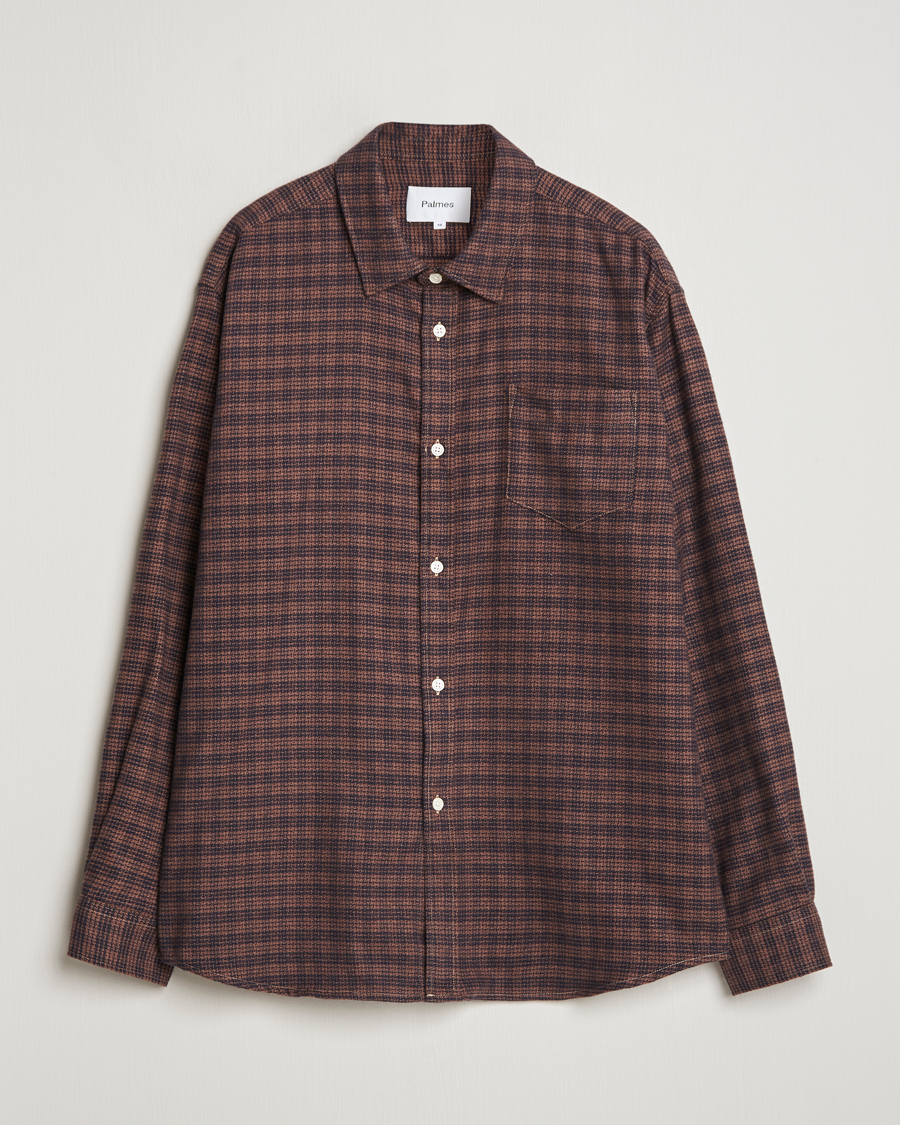 Herren | Hemden | Palmes | Joseph Flannel Shirt Navy