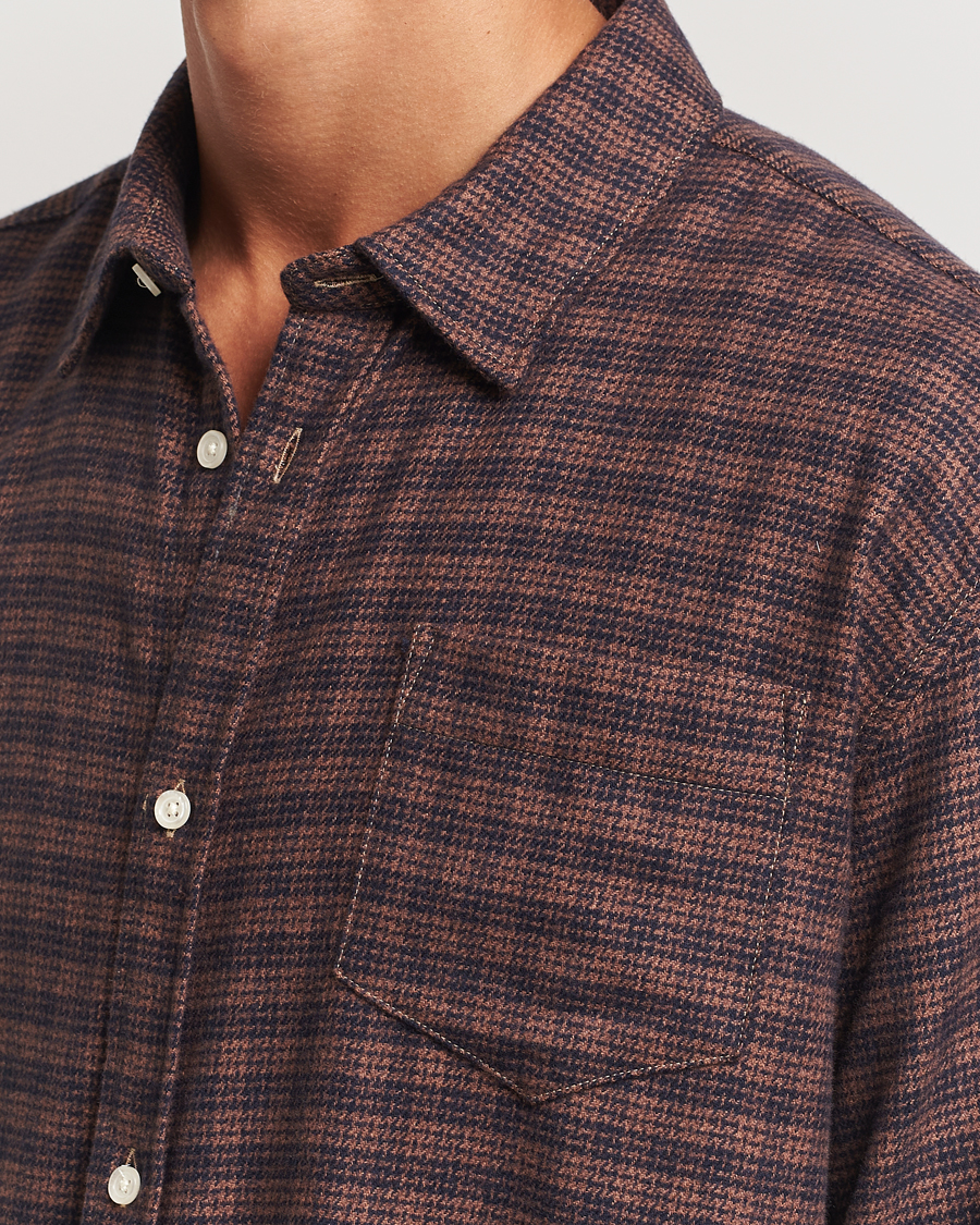 Herren | Hemden | Palmes | Joseph Flannel Shirt Navy
