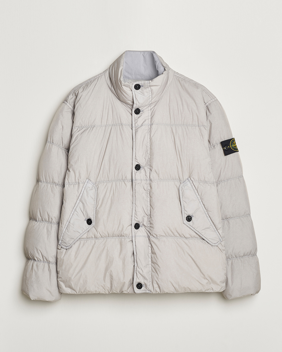 Herren | Jacken | Stone Island | Garment Dyed Recycled Nylon Down Jacket Grey