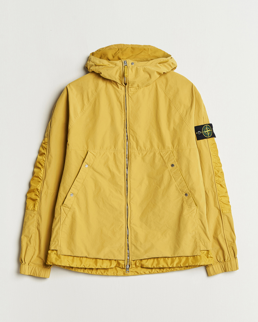 Herren | Jacken | Stone Island | Hooded Lightweight Tela Jacket Mustard