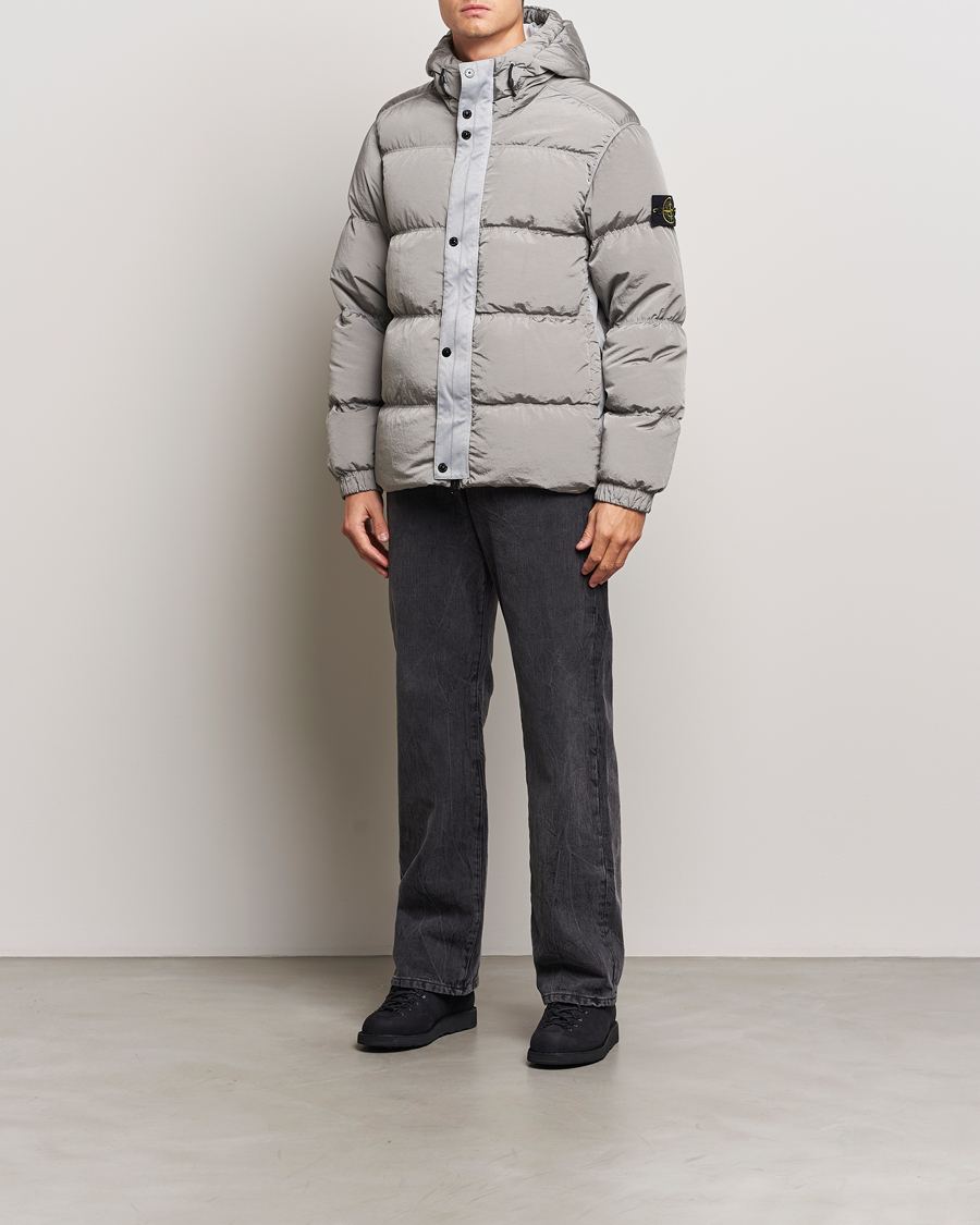 Herren | Jacken | Stone Island | Nylon Metal Down Jacket Grey
