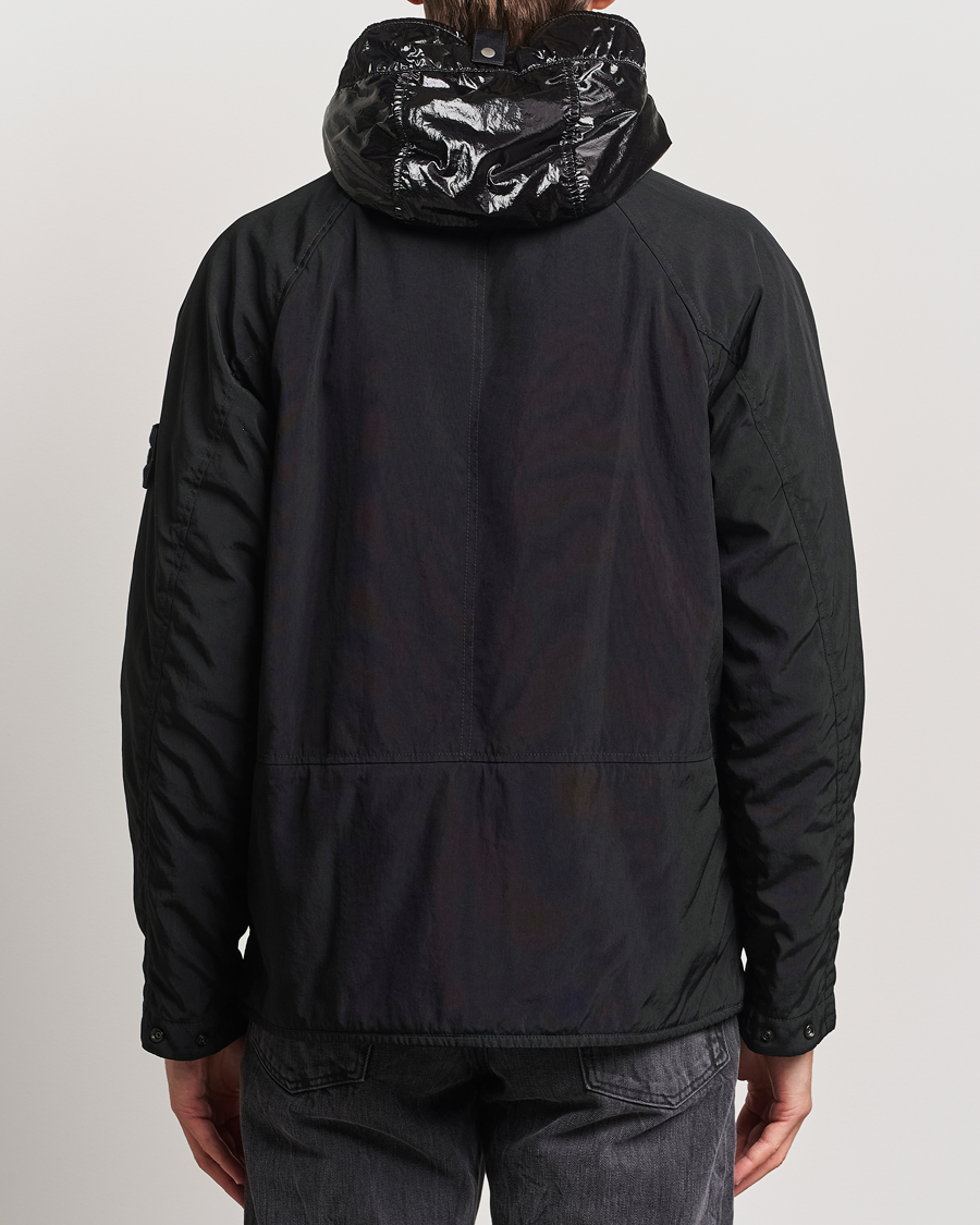 Herren | Jacken | Stone Island | Opaque Nylon Twill Garment Dyed Jacket Black