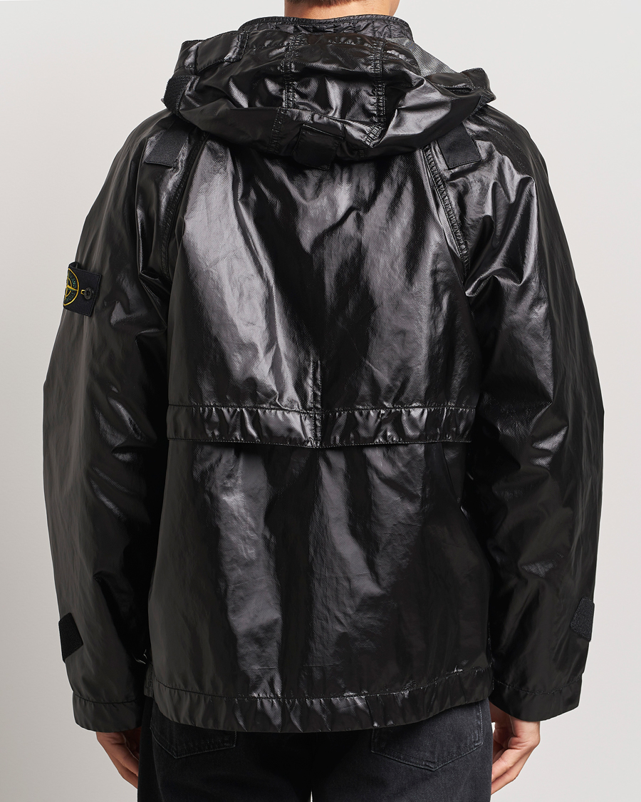 Herren | Jacken | Stone Island | Glass Cover-TC Garment Dyed Detach Vest Jacket Black