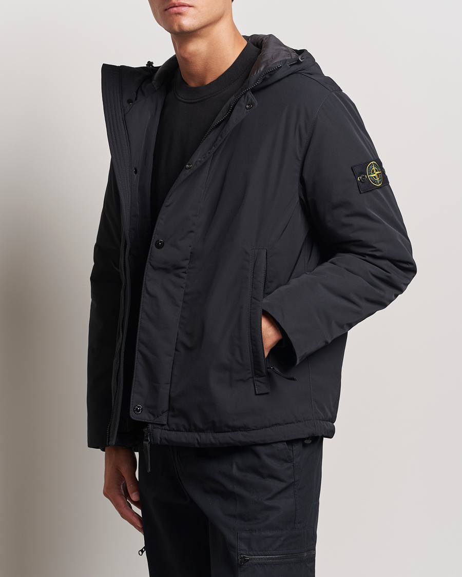 Herren | Jacken | Stone Island | Micro Twill Hooded Jacket Black