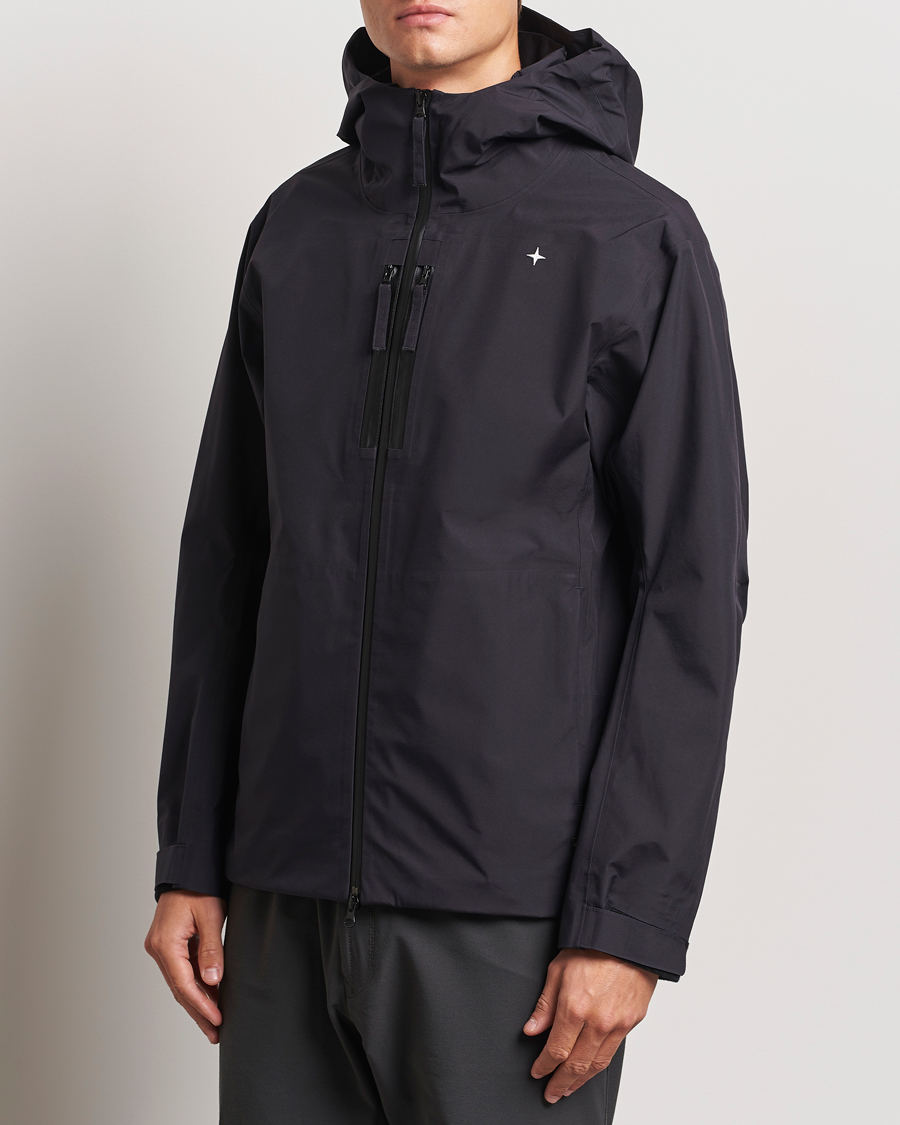 Herren | Jacken | Stone Island | Gore-Tex Stellina Hooded Jacket Blue Marine