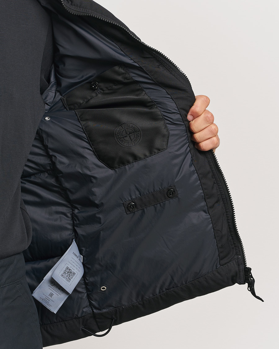 Herren | Jacken | Stone Island | Ghost Wool Twill Down Jacket Black