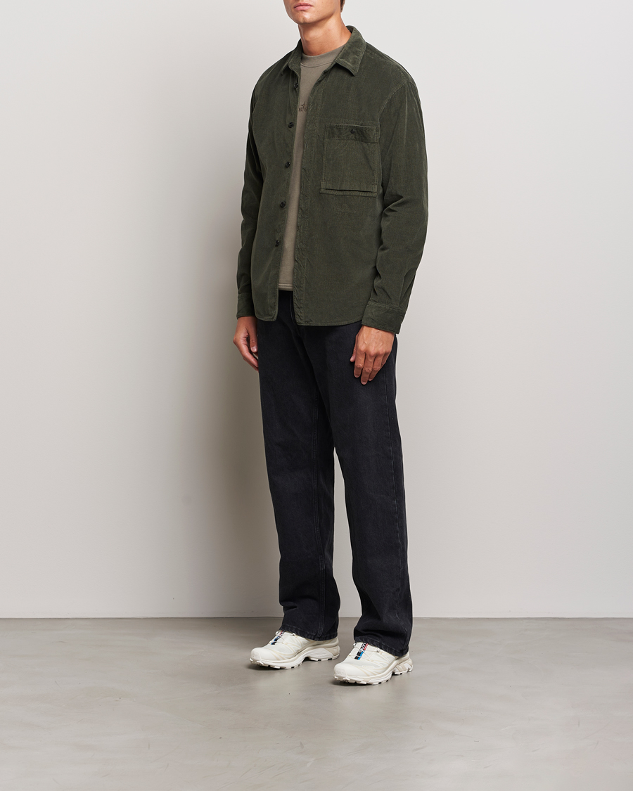 Herren | Hemden | Stone Island | Cotton Cord Overshirt Musk