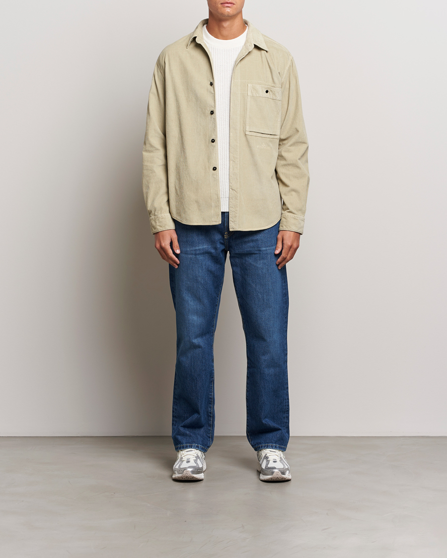 Herren | Hemden | Stone Island | Cotton Cord Overshirt Plaster
