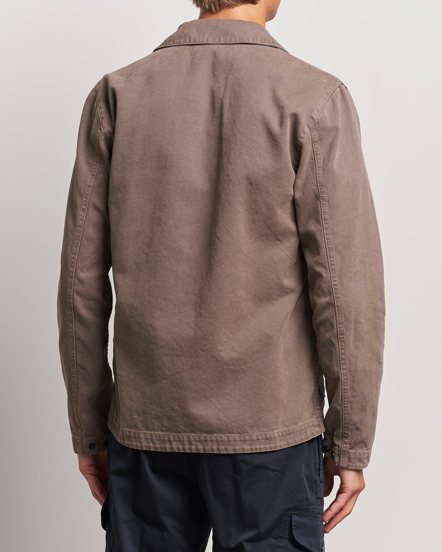 Herren | Hemden | Stone Island | Panama Cotton Overshirt Walnut