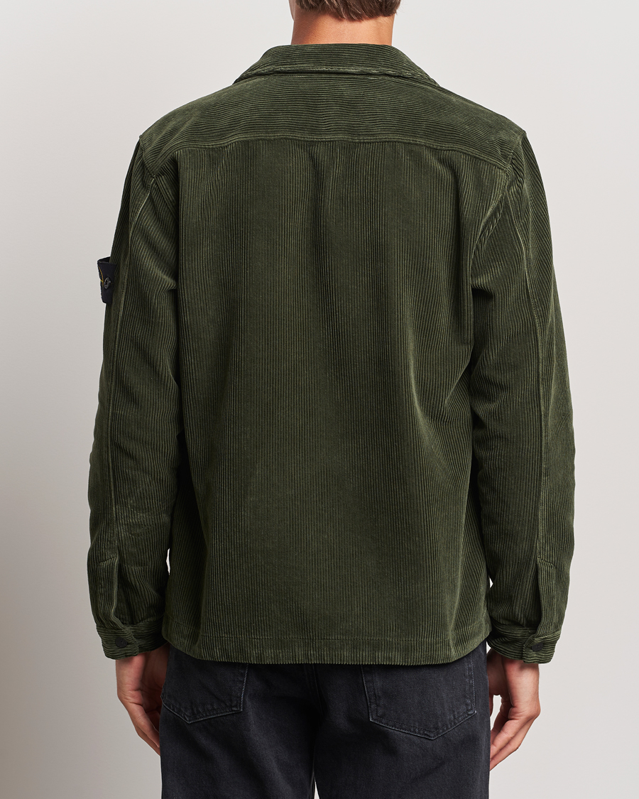 Herren | Hemden | Stone Island | Garment Dyed Corduroy Overshirt Musk