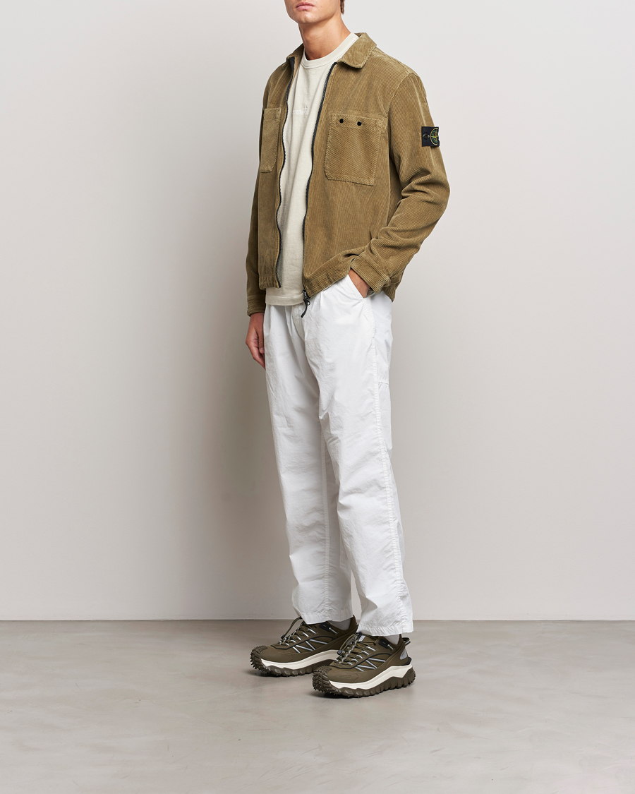 Herren | Hemden | Stone Island | Garment Dyed Corduroy Overshirt Biscuit