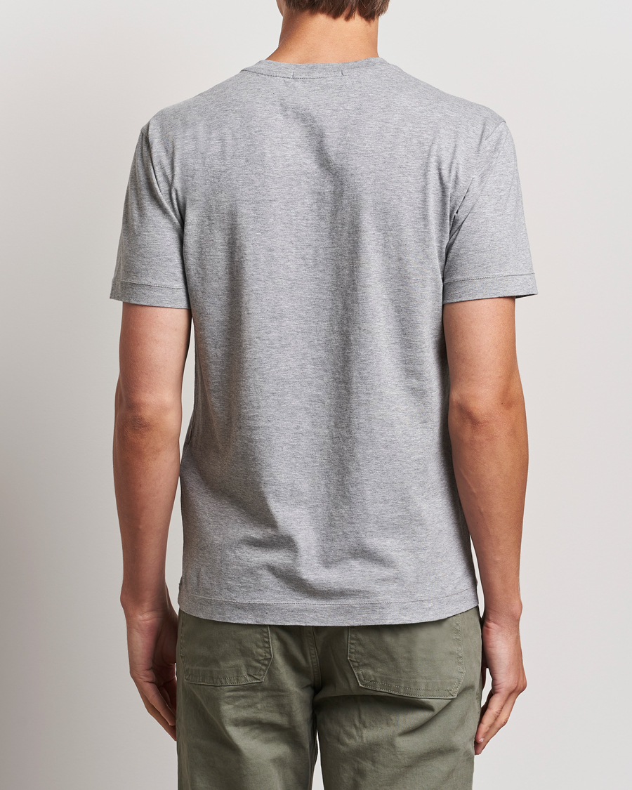 Herren | T-Shirts | Stone Island | Garment Dyed Jersey T-Shirt Melange Grey