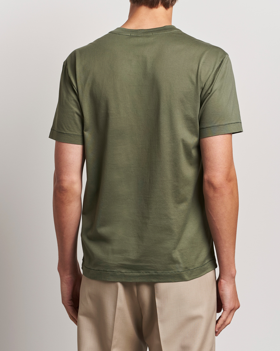 Herren | T-Shirts | Stone Island | Garment Dyed Jersey T-Shirt Musk