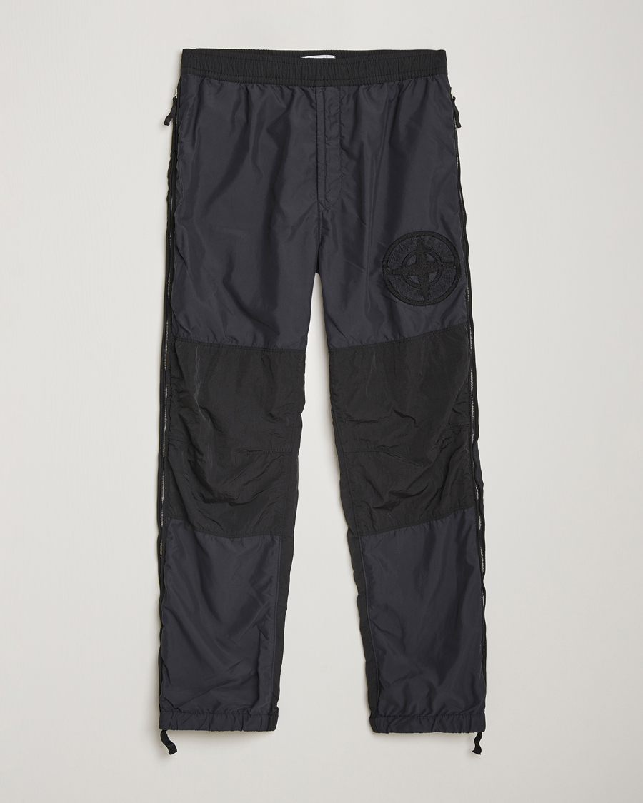 Herren | Hosen | Stone Island | Washed Nylon Jogger Pants Black