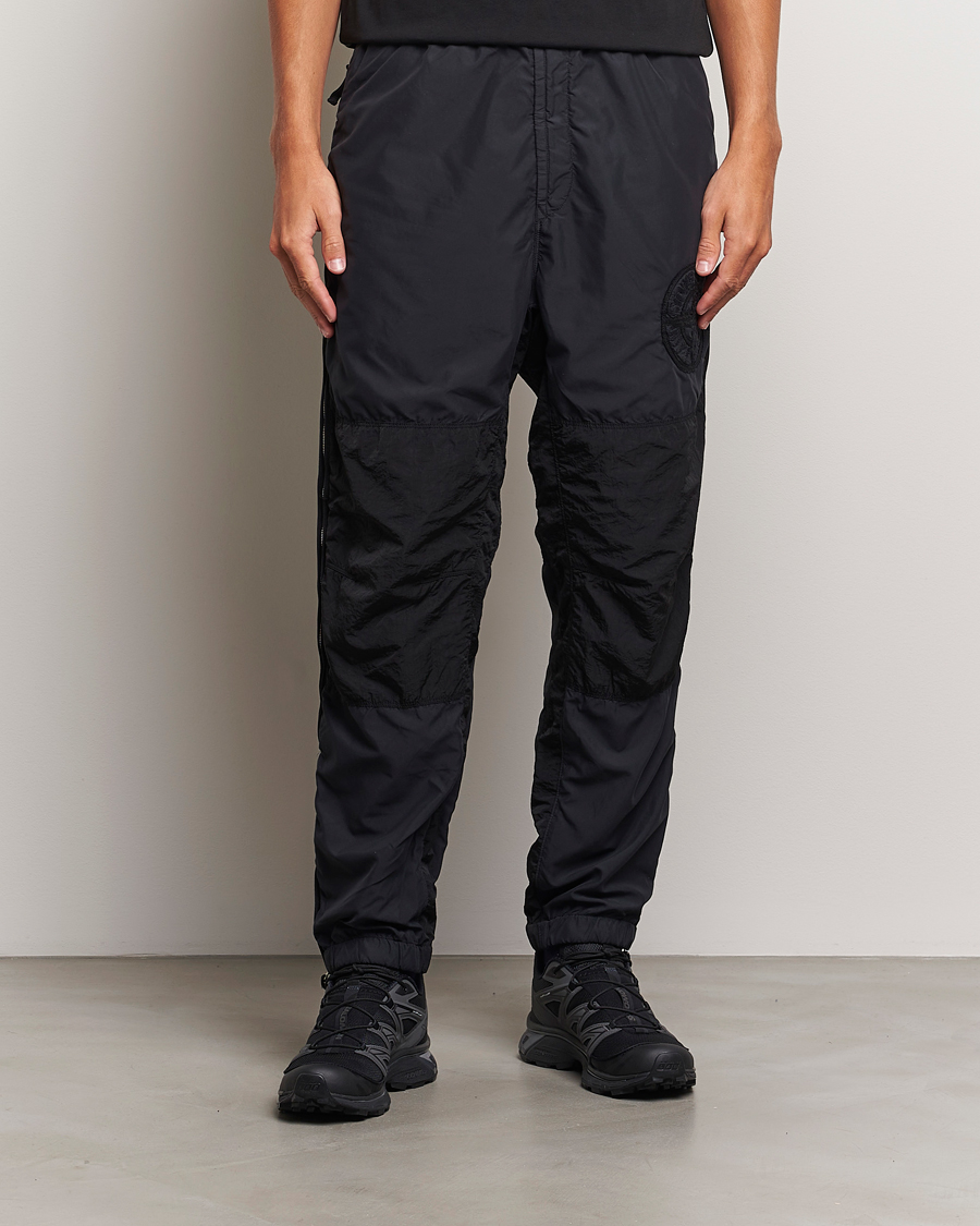 Herren | Hosen | Stone Island | Washed Nylon Jogger Pants Black