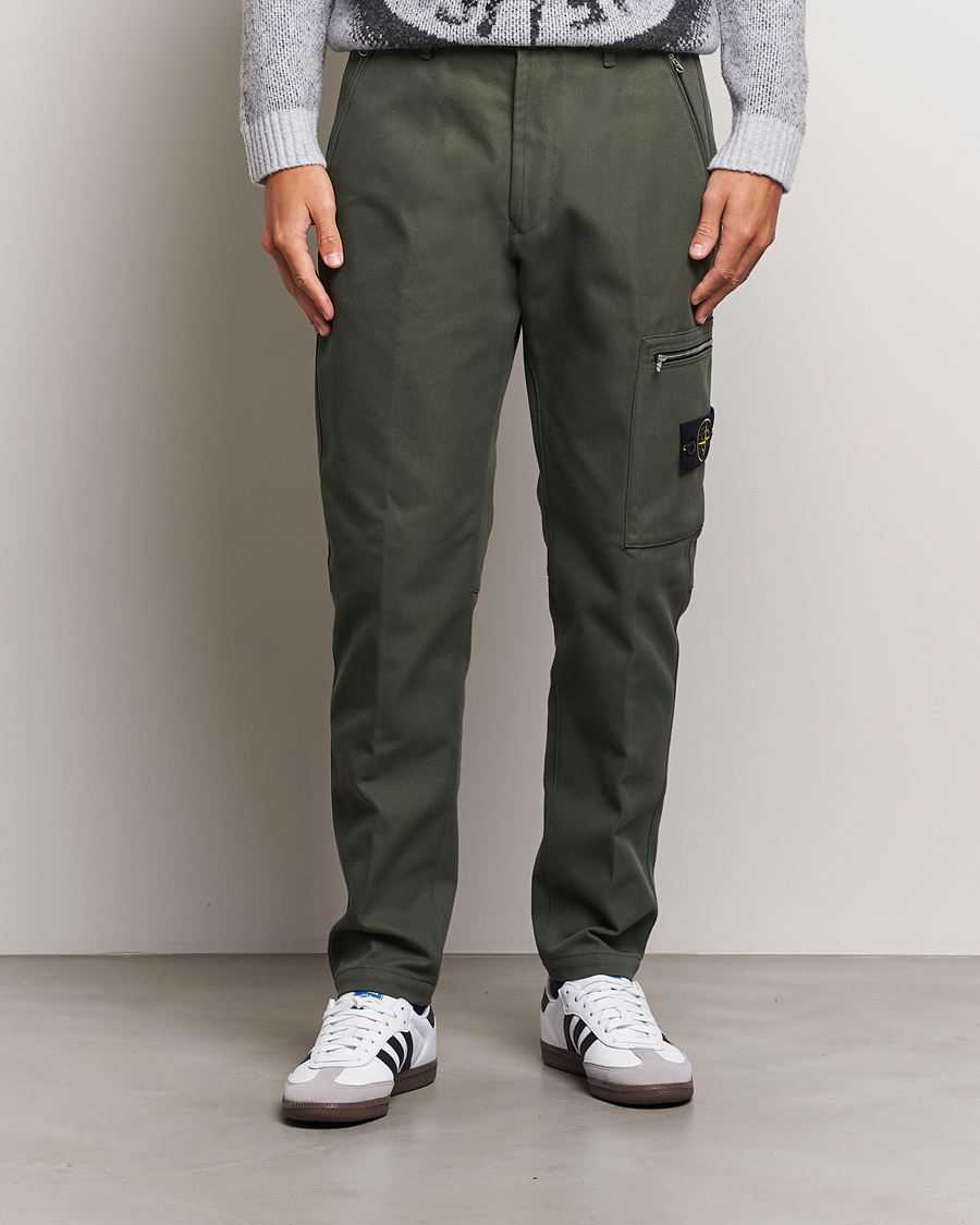 Herren | Hosen | Stone Island | Cotton Nylon Trousers Musk