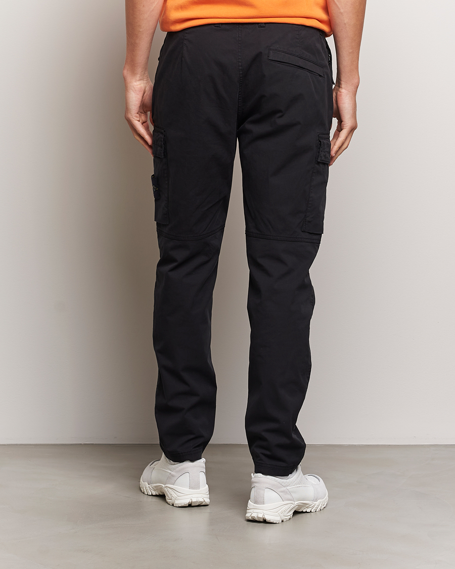 Herren | Hosen | Stone Island | Stretch Cotton Gabardine Trousers Black
