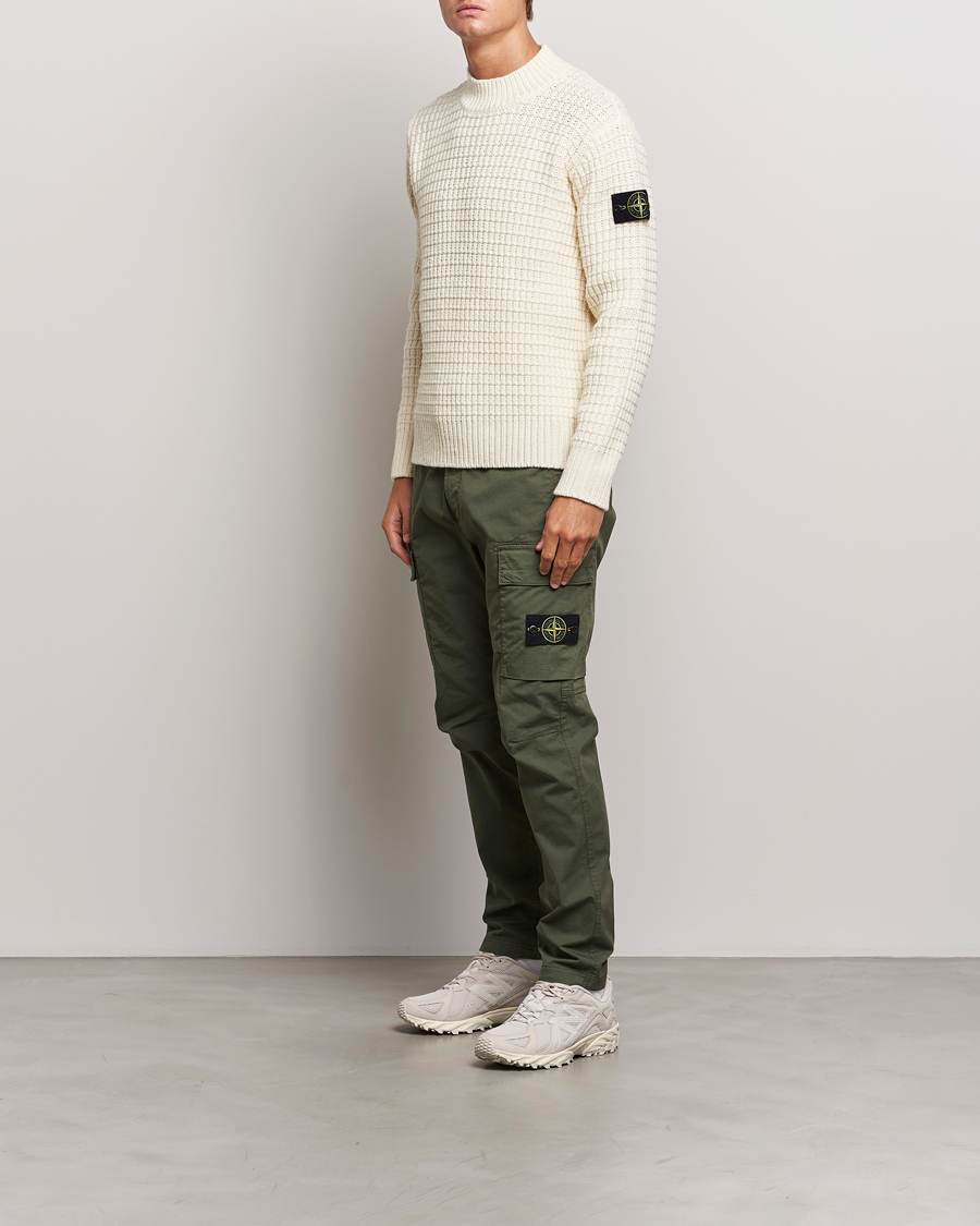 Herren | Hosen | Stone Island | Stretch Cotton Gabardine Trousers Musk