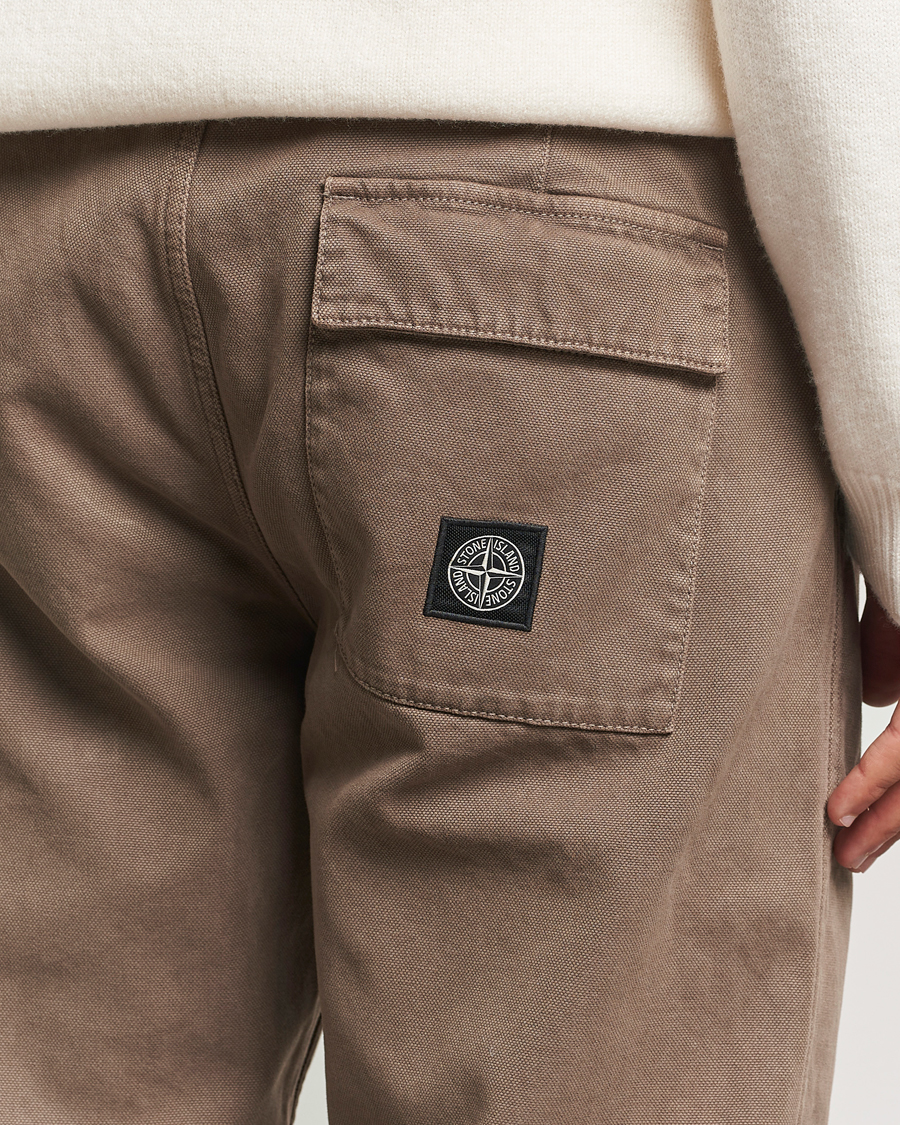 Herren | Hosen | Stone Island | Panama Cotton Pants Walnut