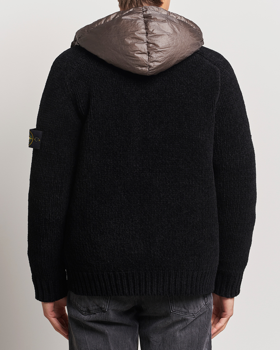 Herren | Jacken | Stone Island | Presidents Knit Down Liner Hood Black