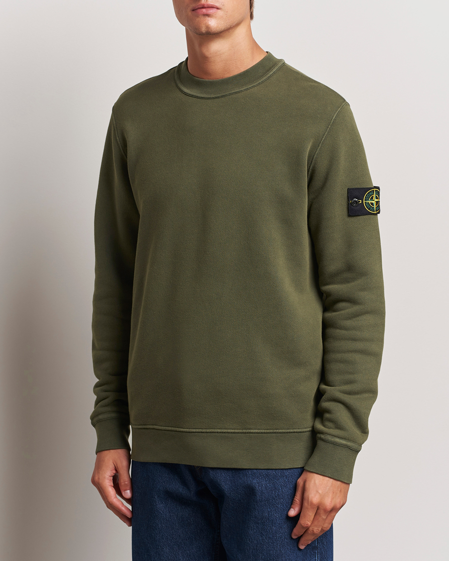 Herren | Pullover | Stone Island | Old Dyed Cotton Sweatshirt Musk