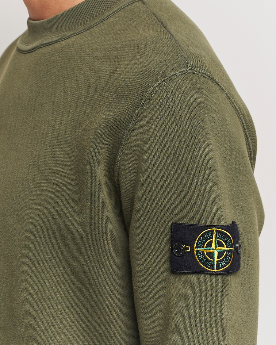 Herren | Pullover | Stone Island | Old Dyed Cotton Sweatshirt Musk