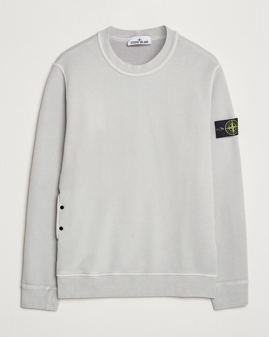 Herren | Pullover | Stone Island | Old Dyed Cotton Sweatshirt Grey