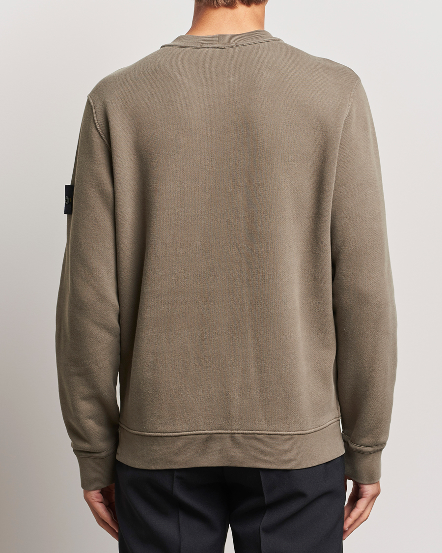 Herren | Pullover | Stone Island | Old Dyed Cotton Sweatshirt Walnut