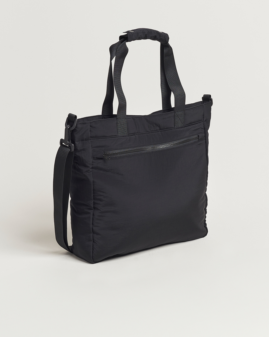Herren | Stone Island Nylon Metal Totebag Black | Stone Island | Nylon Metal Totebag Black