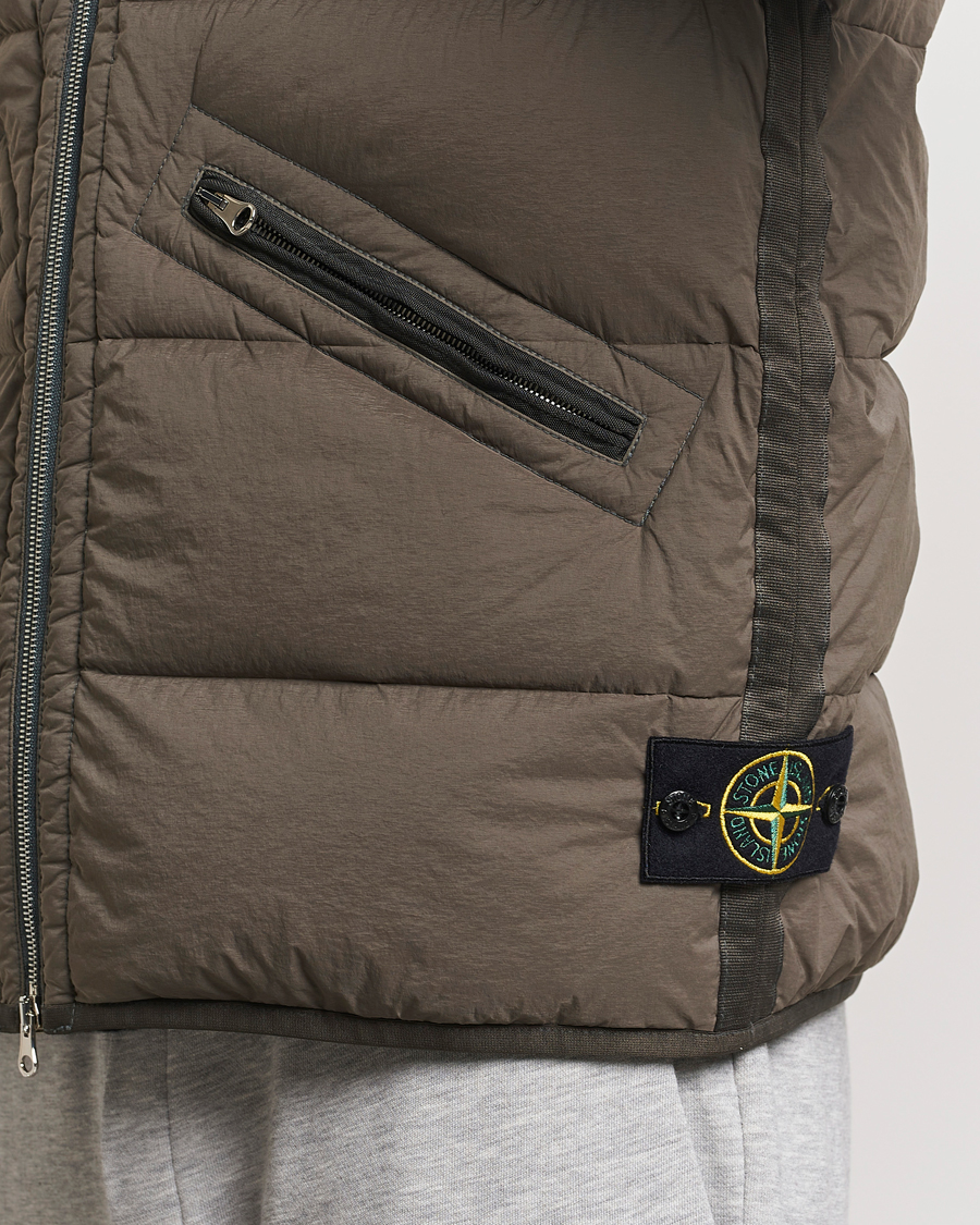 Herren | Jacken | Stone Island | Nylon Down-TC Vest Walnut