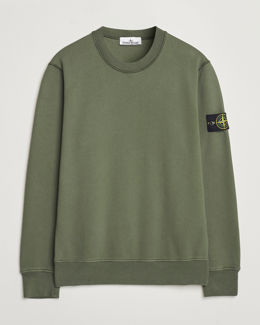 Herren | Pullover | Stone Island | Garment Dyed Fleece Sweatshirt Musk