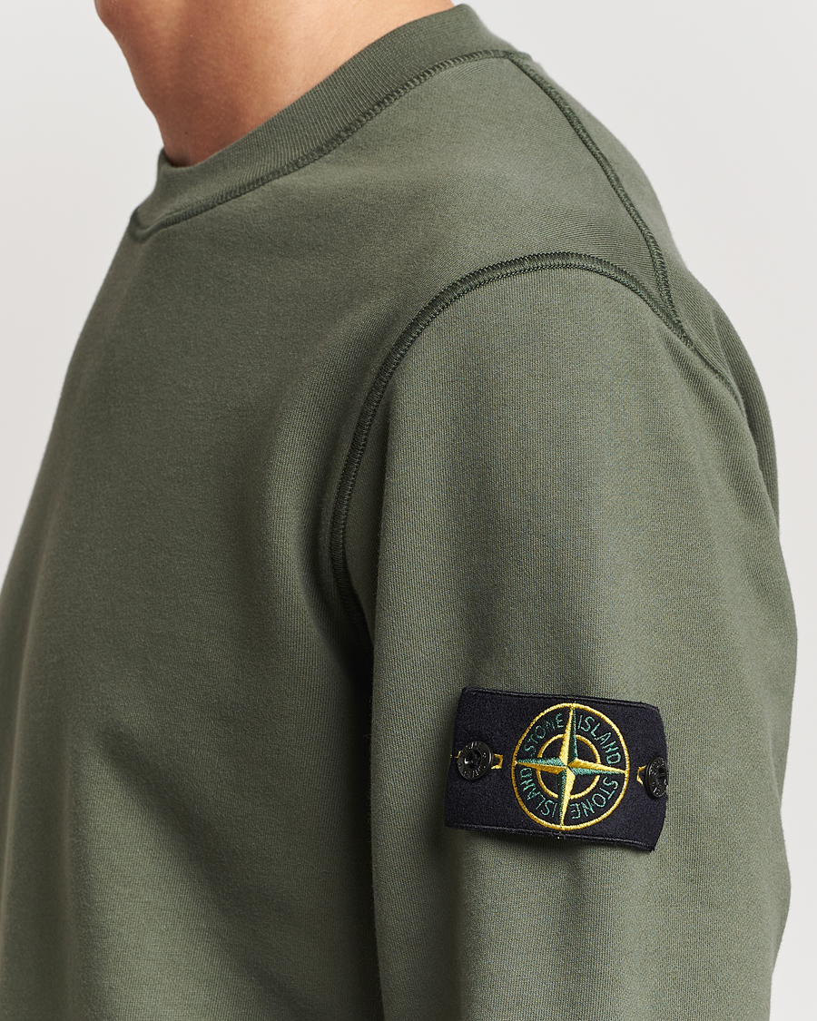 Herren | Pullover | Stone Island | Garment Dyed Fleece Sweatshirt Musk