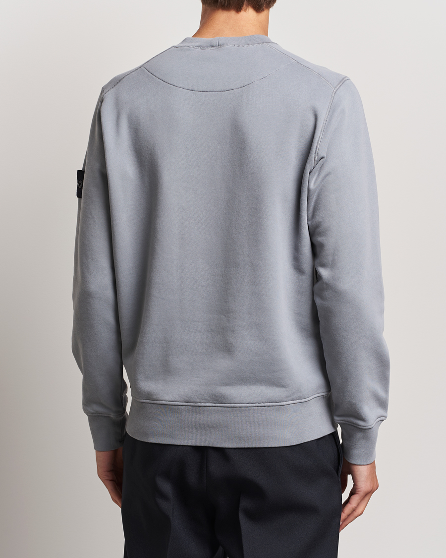 Herren | Pullover | Stone Island | Garment Dyed Fleece Sweatshirt Grey Green