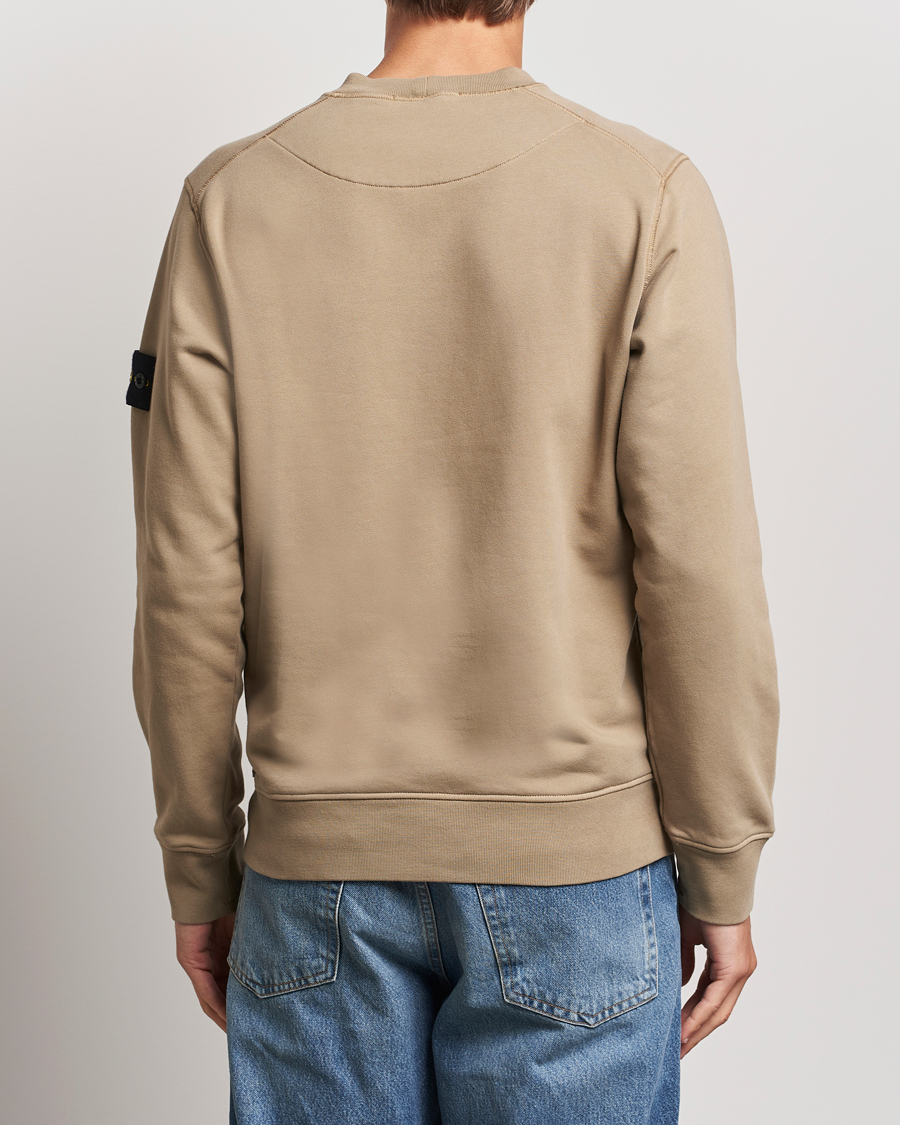 Herren | Pullover | Stone Island | Garment Dyed Fleece Sweatshirt Biscuit