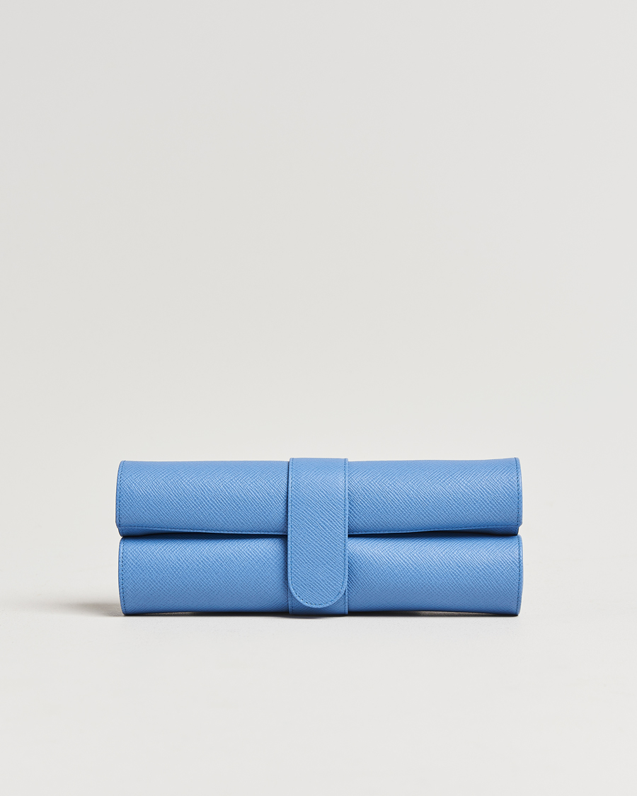 Herren | Smythson Panama Chess Roll Nile Blue | Smythson | Panama Chess Roll Nile Blue