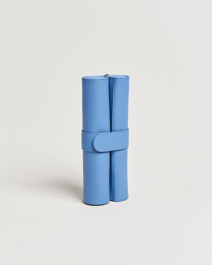 Herren | Smythson Panama Chess Roll Nile Blue | Smythson | Panama Chess Roll Nile Blue