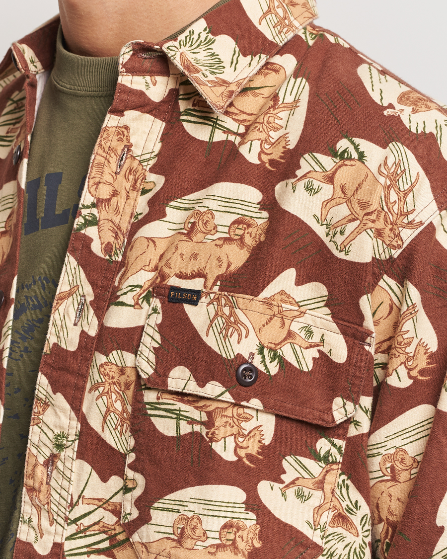 Herren | Hemden | Filson | Field Flannel Shirt Sorrel Horse/Wildlife