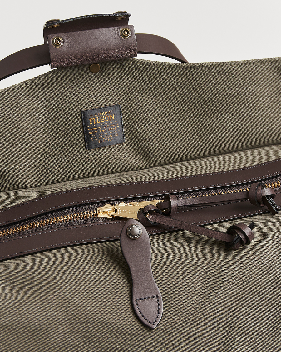 Herren | Filson Rugged Twill Duffle Large Otter Green | Filson | Rugged Twill Duffle Large Otter Green