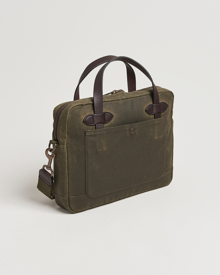 Herren | Taschen | Filson | Tin Cloth Compact Briefcase Otter Green