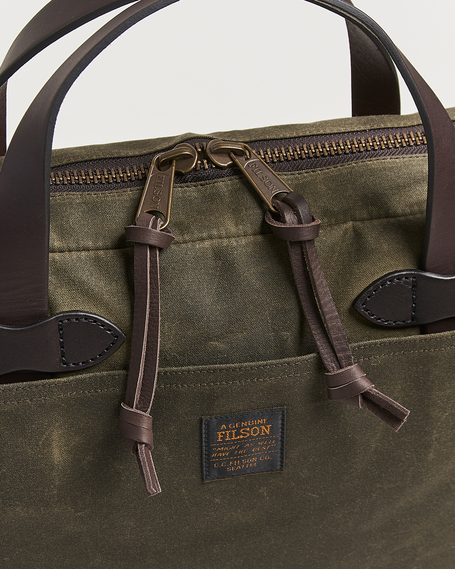 Herren | Taschen | Filson | Tin Cloth Compact Briefcase Otter Green