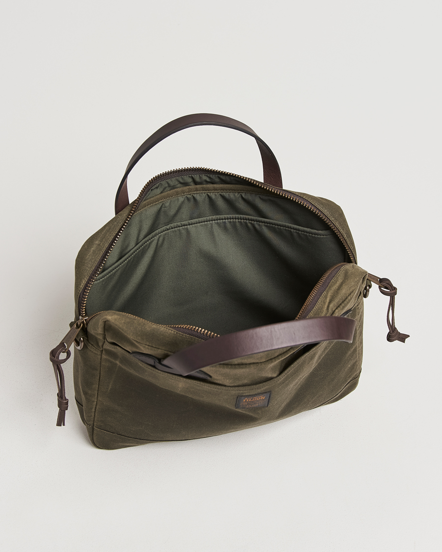 Herren | Taschen | Filson | Tin Cloth Compact Briefcase Otter Green