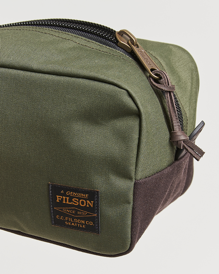 Herren | Filson Dryden Cordura Nylon Travel Pack Otter Green | Filson | Dryden Cordura Nylon Travel Pack Otter Green