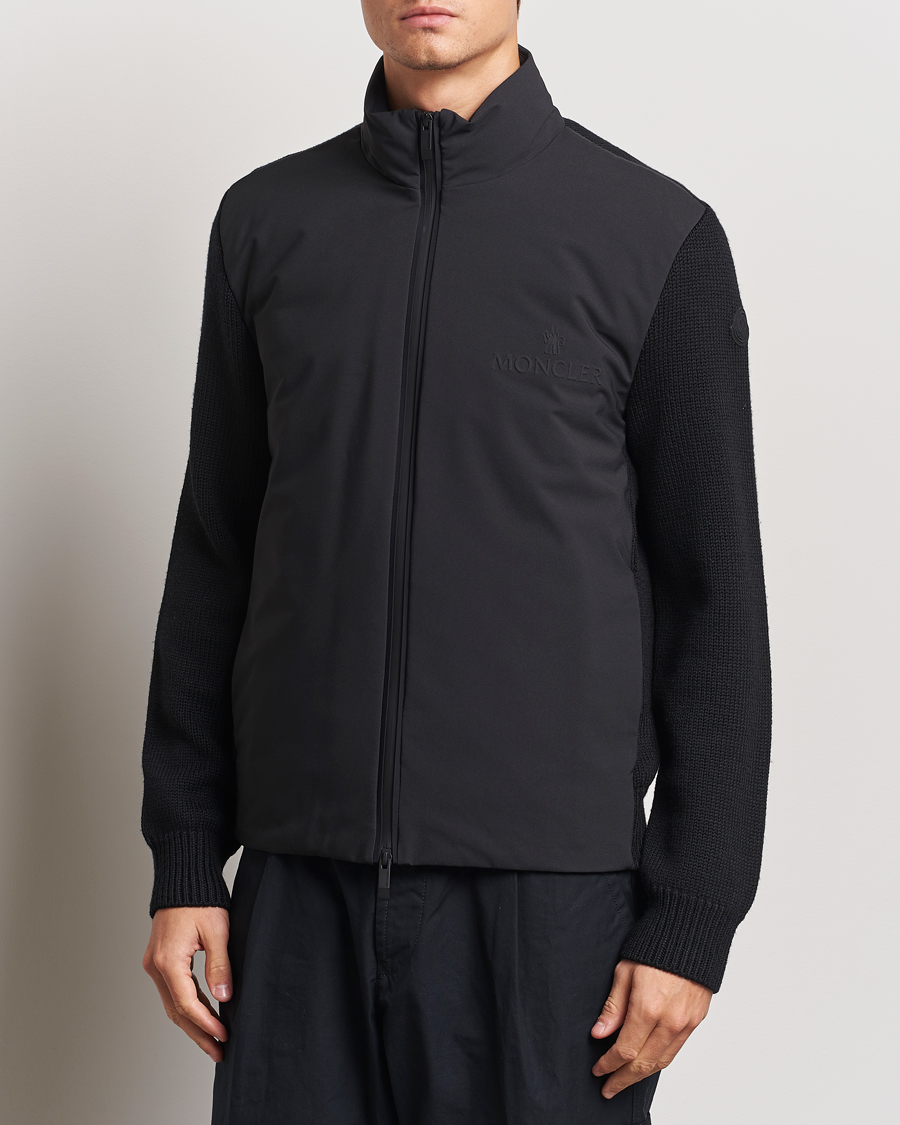 Herren | Jacken | Moncler | Hybrid Zip Cardigan Black