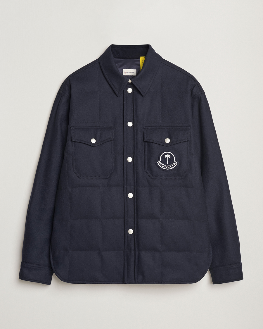 Herren | Jacken | Moncler Genius | X Palm Angels Shirt Jacket Navy