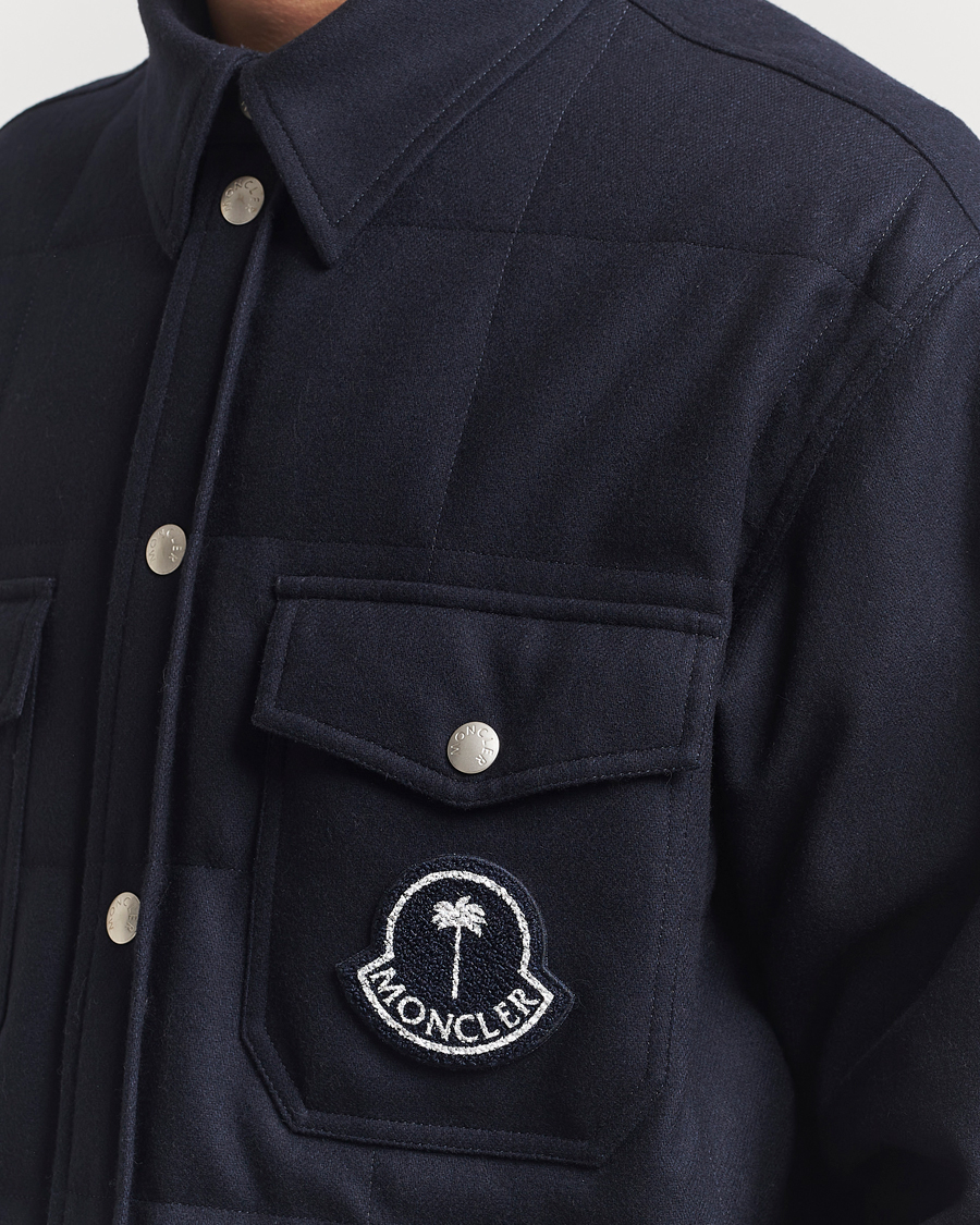 Herren | Jacken | Moncler Genius | X Palm Angels Shirt Jacket Navy