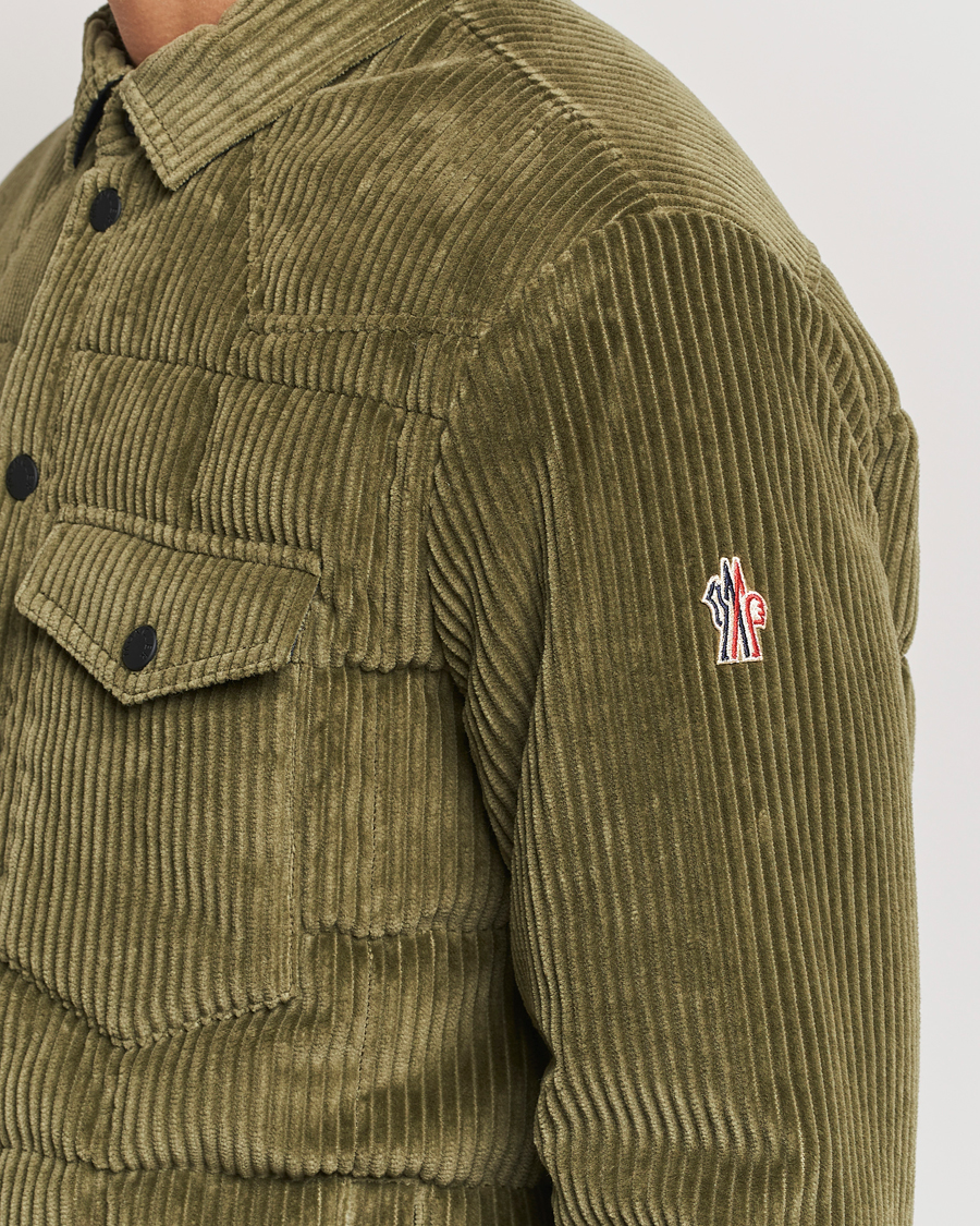 Herren | Jacken | Moncler Grenoble | Gelt Corduroy Shirt Jacket Olive